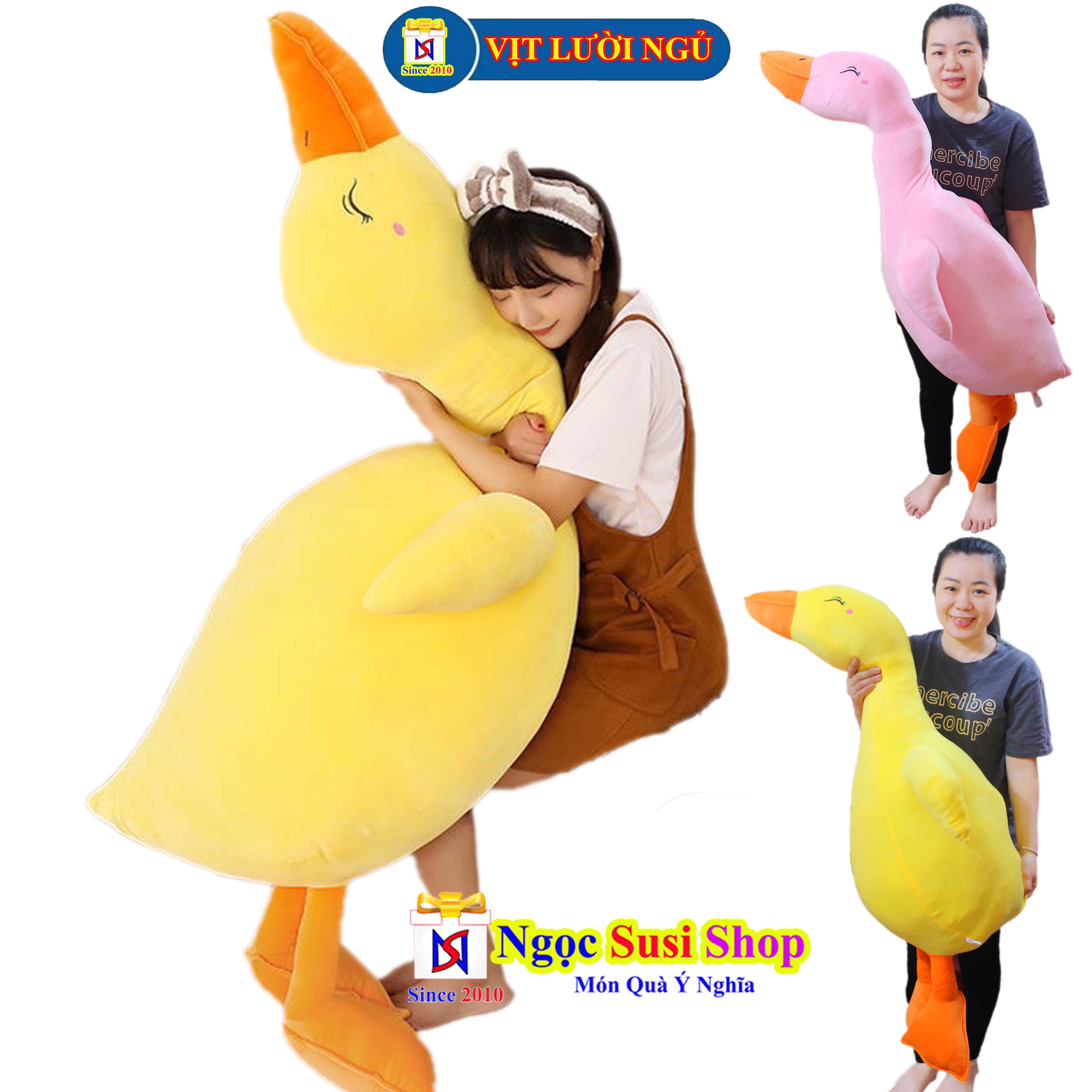 THÚ BÔNG VỊT TIKTOK LƯỜI NGỦ TRẦM CẢM KHỔNG LỒ