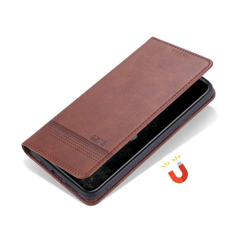 Bao da điện thoại nắp lật dạng ví đựng thẻ cho Samsung Galaxy S8 S9 S10 Plus A91 A81 M80S M60S Note 10 Lite