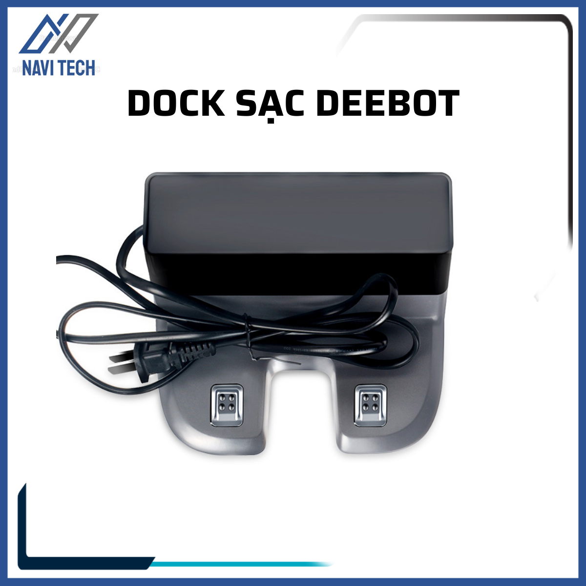 Đế sạc, dock sạc dành cho robot hút bụi Deebot De53/De55/DD35/DJ35/DN33/DN320/DN36/DN39/DN55/DN520