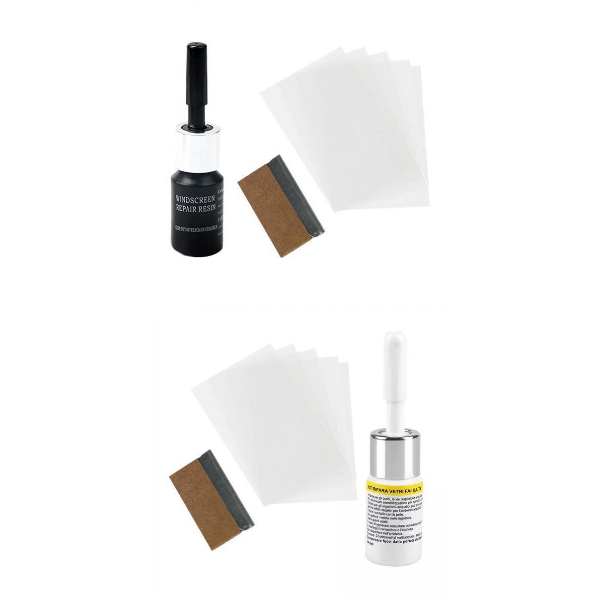 2x Car Windshield  Kit Widow Repairing Fluid Scratches Recovery Tool