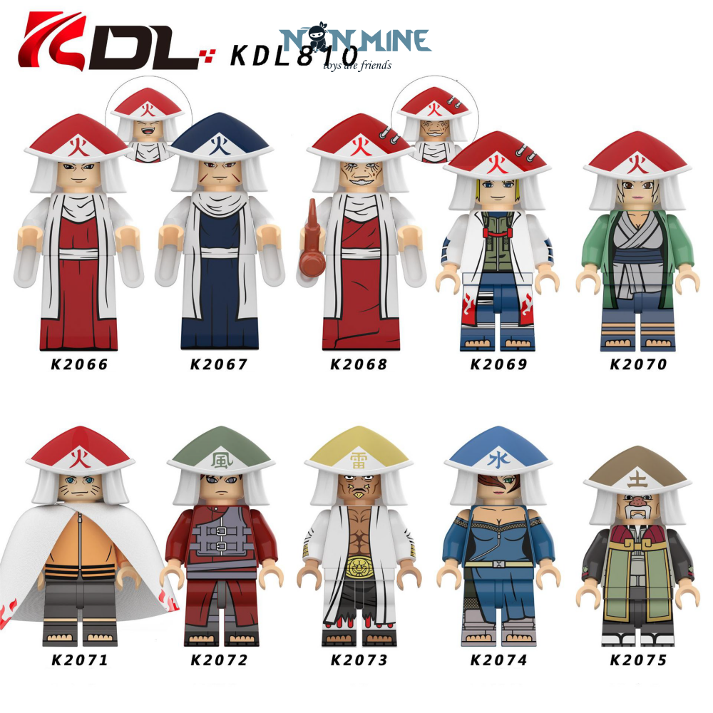 Minifigures Lắp Ráp Mô Hình Nhân Vật Hoạt Hình Truyện Tranh Naruto Gaara Uzumaki KDL810 Mẫu Mới