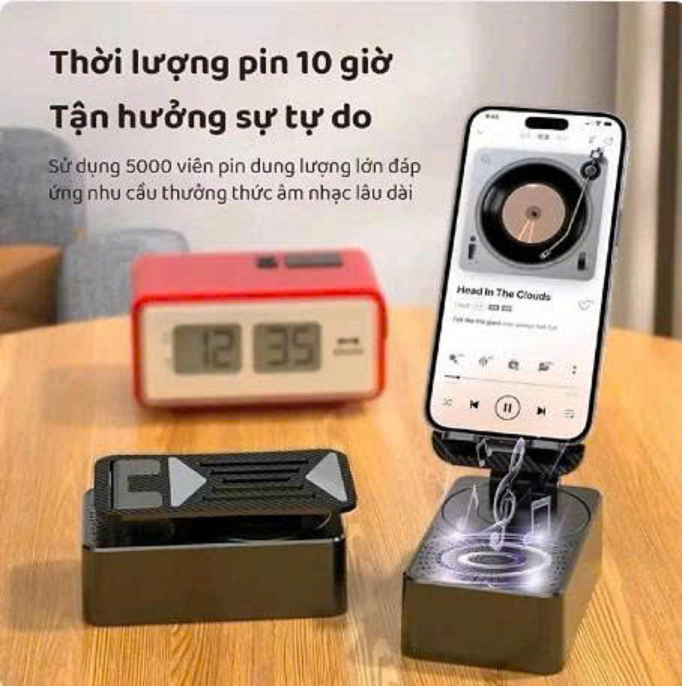 [KoSuyTu] Giá Đỡ Điện Thoại 3 Trong 1 Kèm Pin Dự Phòng &amp; Loa Bluetooth - Đa Năng Tiện Lợi Di Động Điều Chỉnh Góc 360 Độ Tương Thích Nhiều Thiết Bị