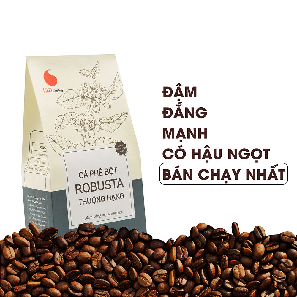 Cà phê hạt Thượng hạng Light coffee 500g