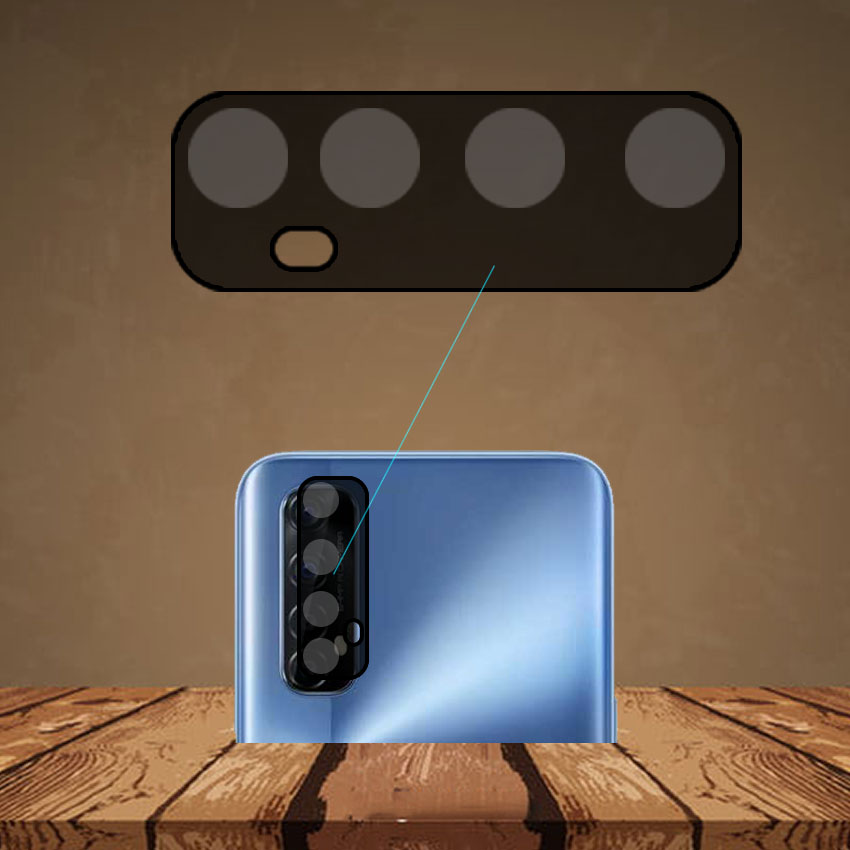 Miếng dán cường lực Camera cho Realme 7 trong suốt