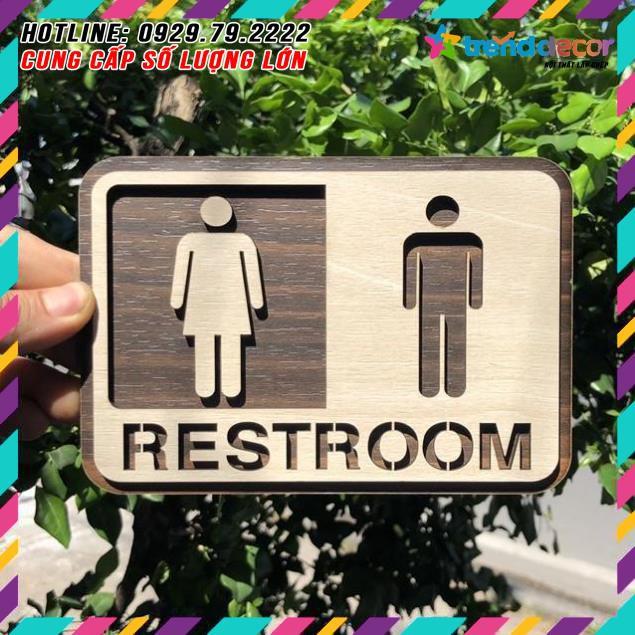 Bảng restroom