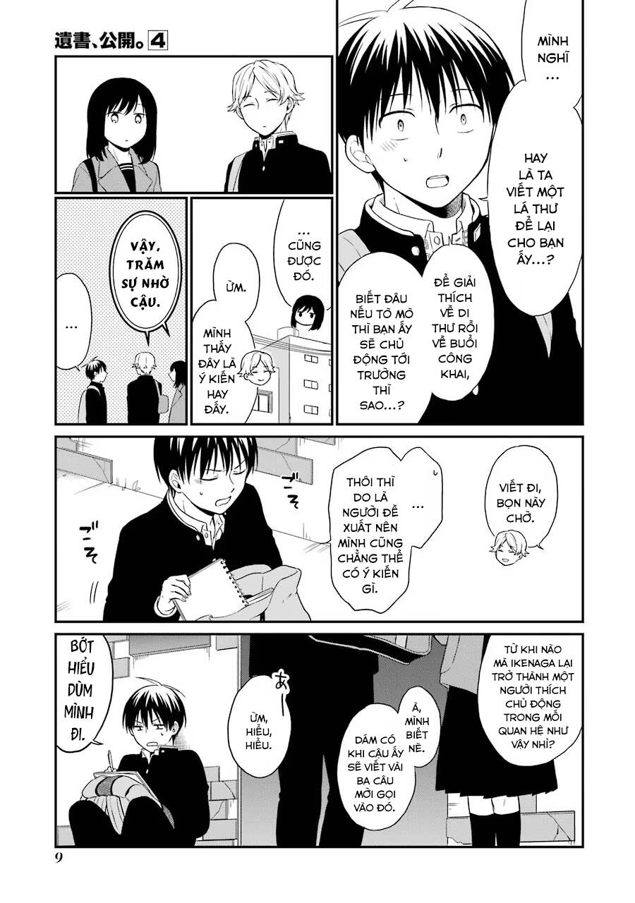 di thư trên bàn chapter 15 11