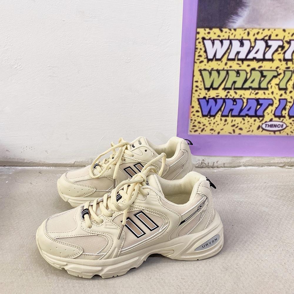 Giày sneaker lưới đế dày thoáng khí cho nữ & nam