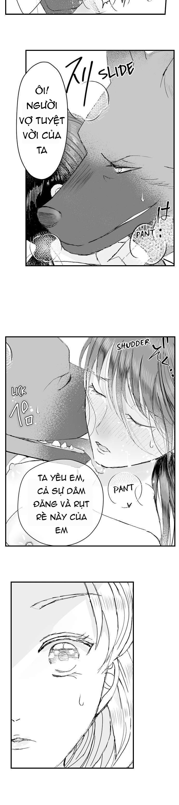 tân nương của quái thú ~ hỡi nửa kia định mệnh,hãy mang trong mình đứa con của ta chapter 12.2 2