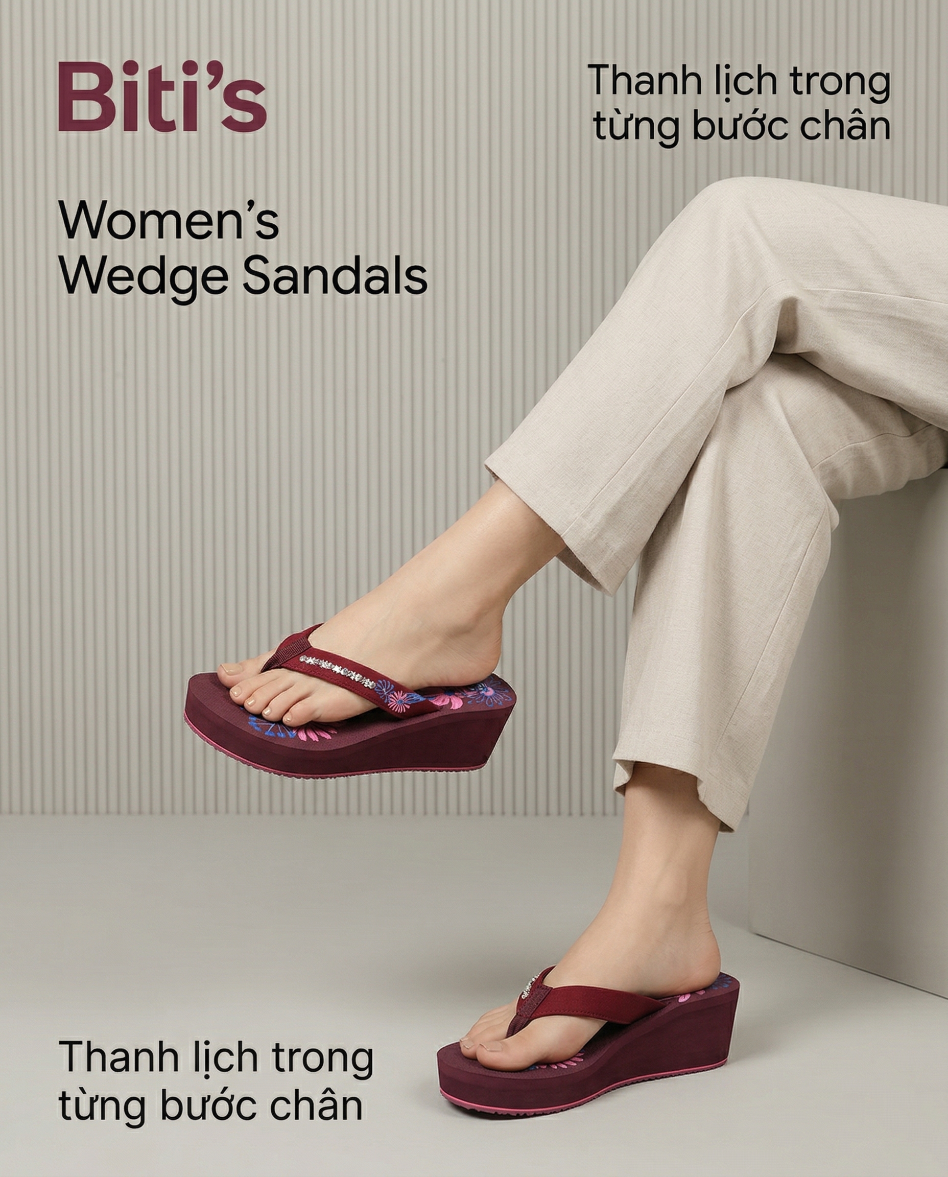 Dép quai kẹp Biti's nữ (35-40)