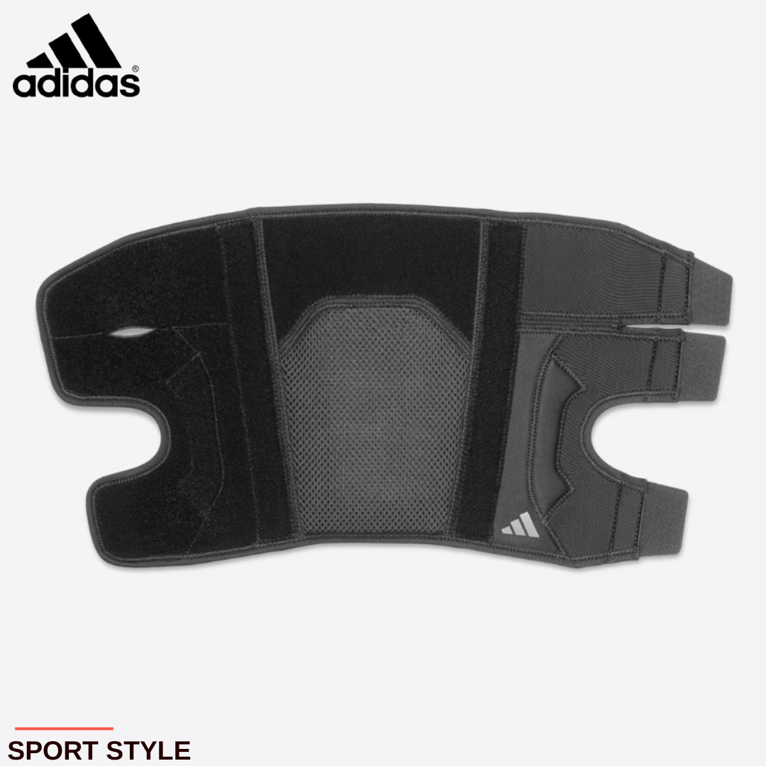 Bó Gối, Băng Gối Thể Thao Thun Co Giãn ADIDAS ADSU-1500 Adjustable Knee Support (1 Cái) - Chính Hãng