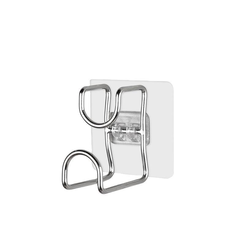 BỘ 2 MÓC TREO THAU CHẬU DÁN TƯỜNG - GIÁ MÓC NHÀ BẾP ĐA NĂNG BÁM SIÊU DÍNH