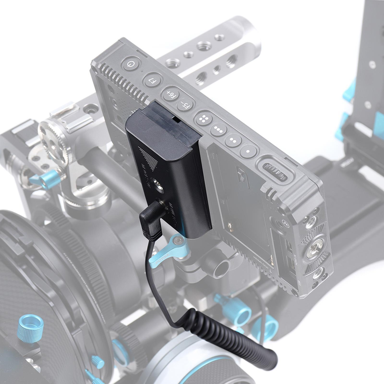 DC Coupler  to DC Cable Monitor  Battery Adapter for  Camera