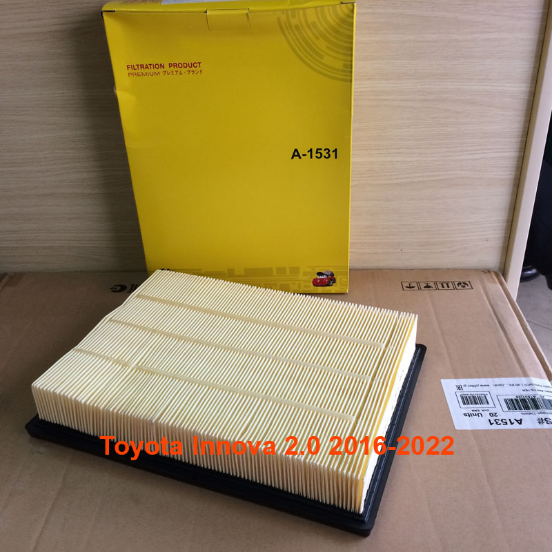 Lọc gió động cơ cho xe Toyota Innova 2016, 2017, 2018, 2019, 2020, 2021, 2022 mã A1531