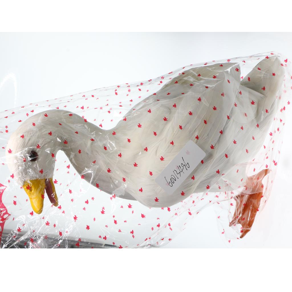 Realistic Duck Ornament Decoy Home Garden Water Pond Pool Decor