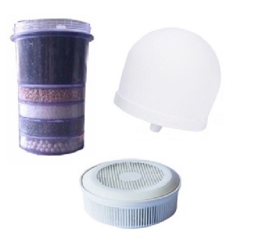 Combo 3 món nấm, lõi, đá thay thế cho bình lọc nước