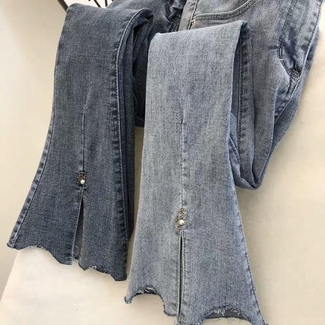 Quần ống loe có bigsize_ quần xẻ lai_ quần jeans ống loe kiểu