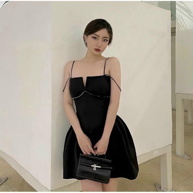 Đầm cúp ngực 2 dây có mút ngực sexy sang chảnh