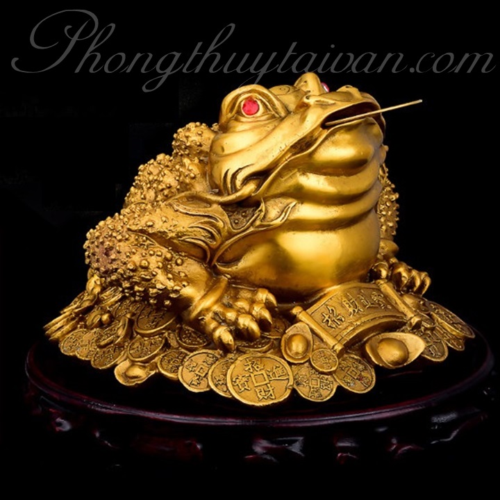 Thiềm Thừ đồng 2 kích thước tặng