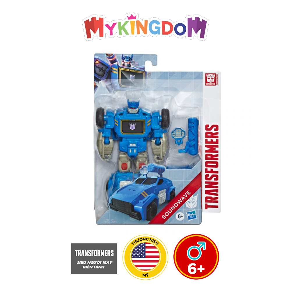 Đồ Chơi TRANSFORMERS Mô Hình Soundwave Nguyên Bản 7 Inch E7318/E0694