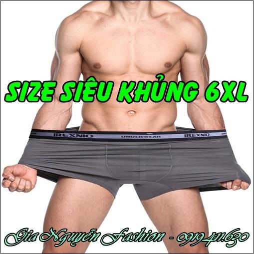 SIZE ĐẠI: Bộ 5 Quần lót Big Size Thun lạnh cho người mập trên 80kg