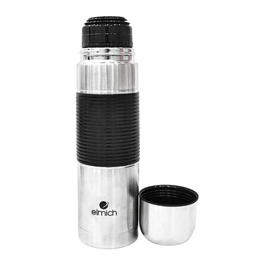 Bình giữ nhiệt 2 lớp inox 304, Tráng Bạc 500ml S5