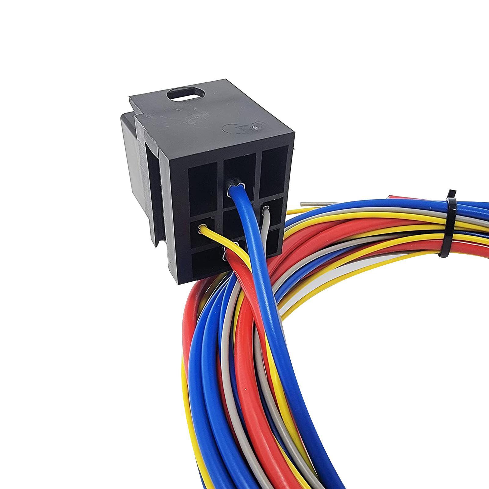 Electric Fuel Pump Relay Set 30Amp 12V High Performance Replaces Durable