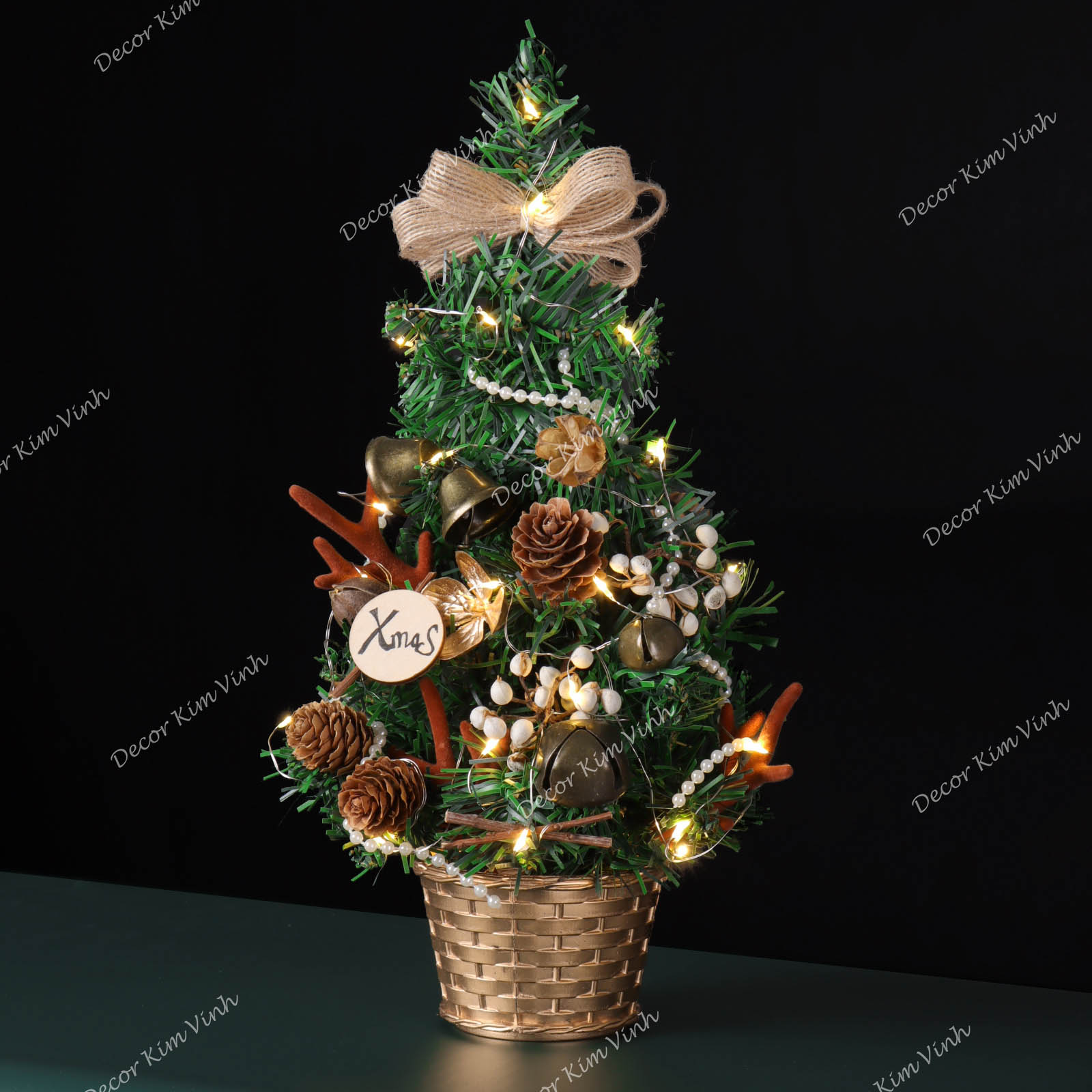 Cây Thông Nhí 3TN02 Cây Thông 30cm Trang Trí Giáng Sinh Cây Thông Noel