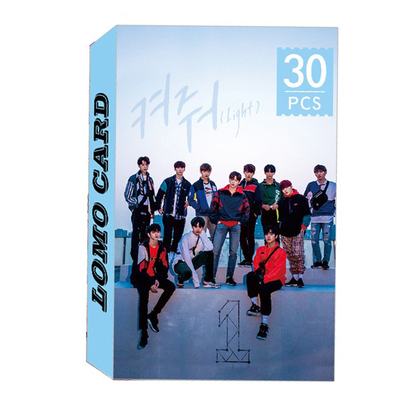 Bộ lomo card WANNA ONE mới