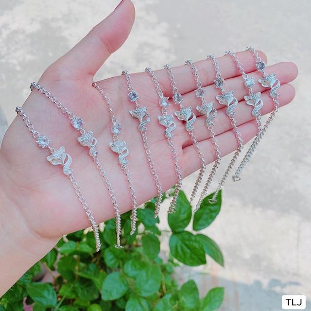 LẮC TAY HỒ LY BẠC TA CAO CẤP 925