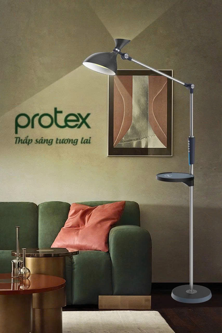 Đèn bàn Sàn đọc sách Protex Model PRC034L - Đèn led liền Hàng chính hãng