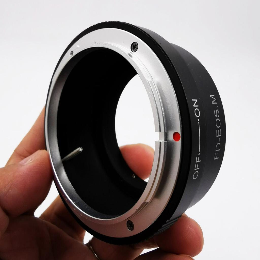 For FD Lens to for Canon EOS M EF-M Mirrorless Camera Adapter, fits for Canon M1, M2, M3 M10 Mirrorless Camera
