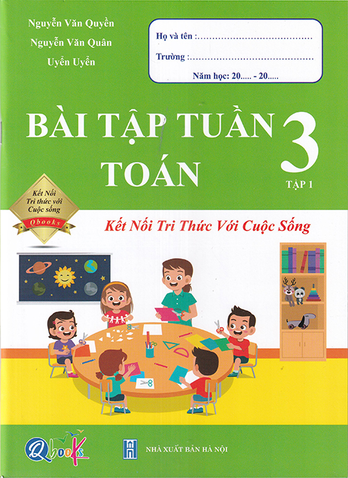 Sách - Bài tập tuần Toán 3 tập 1 (Kết nối tri thức với cuộc sống)