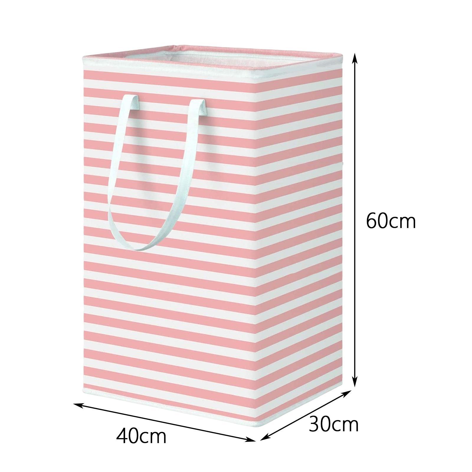 Waterproof Dirty Clothes Laundry Basket with Handles Clothes Hamper Storage Basket for Dorm