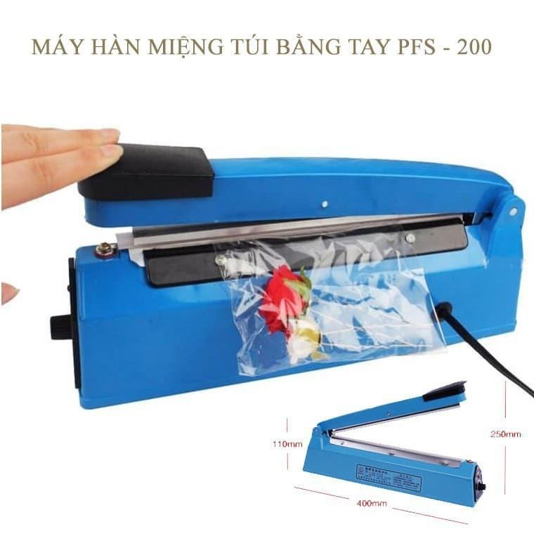 Máy hàn miệng túi nilon dập tayTăng dây gia nhiệt sơ cua