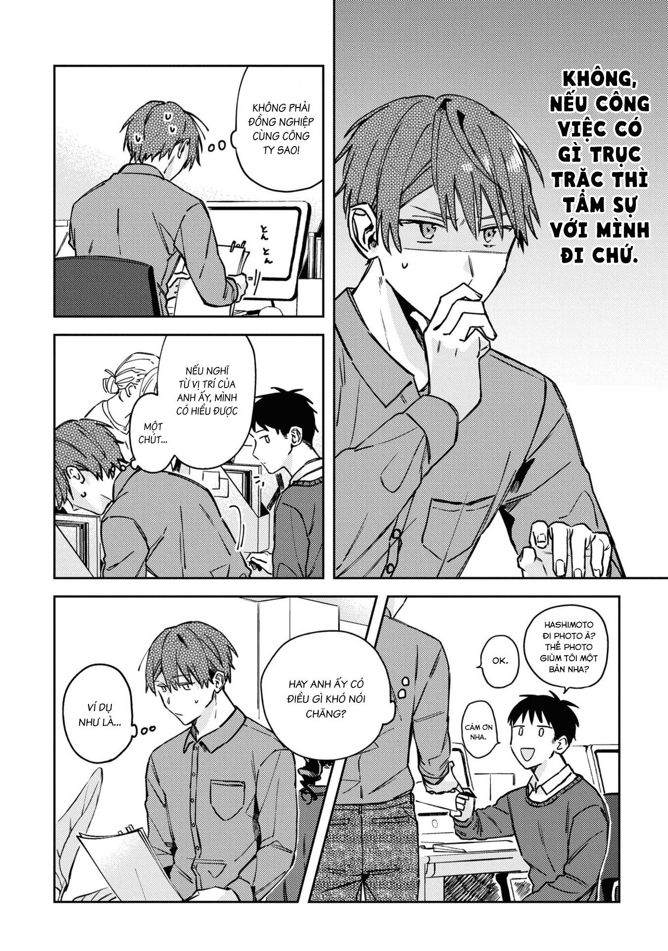 đồng đội game online, té là ngài sếp khó tính chapter 24 5