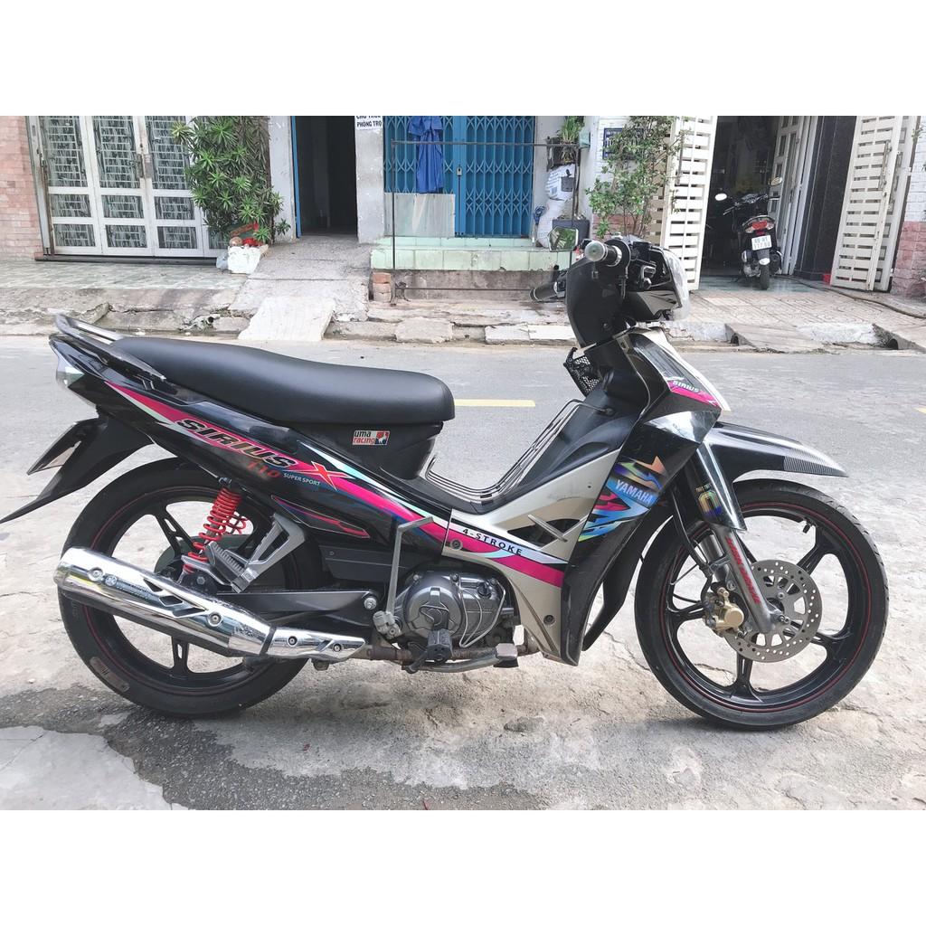 Tem sirius 110 hồng đen X crom