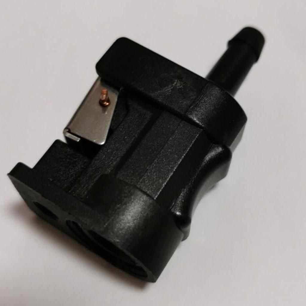 PAIR FUEL LINE CONNECTOR RESIN FEMALE 8mm HOSE for  OUTBOARD