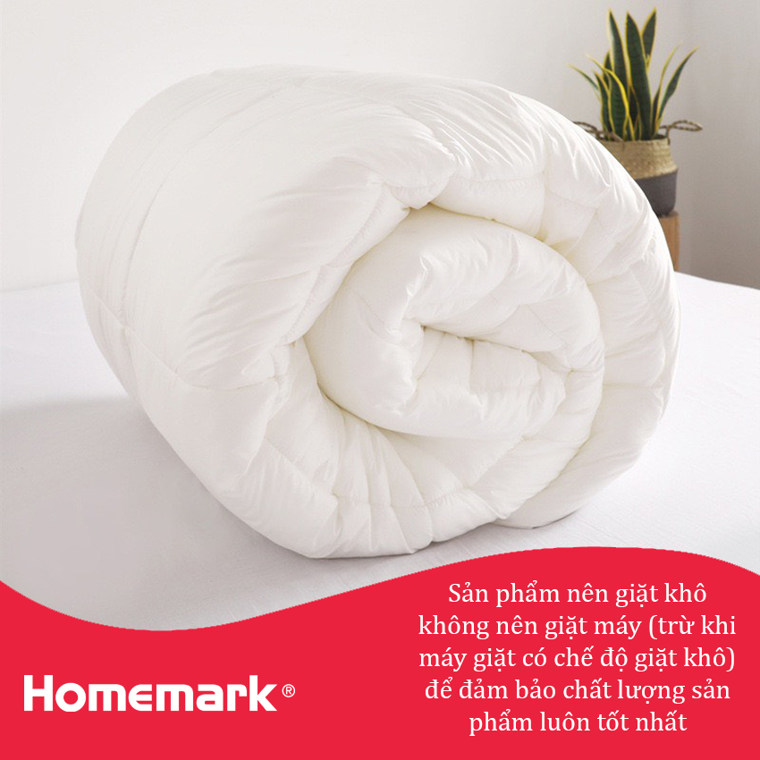 Ruột chăn bông siêu nhẹ Microfiber cao cấp HANVICO by Homemark lông vũ nhân tạo kháng khuẩn 200x220 cm