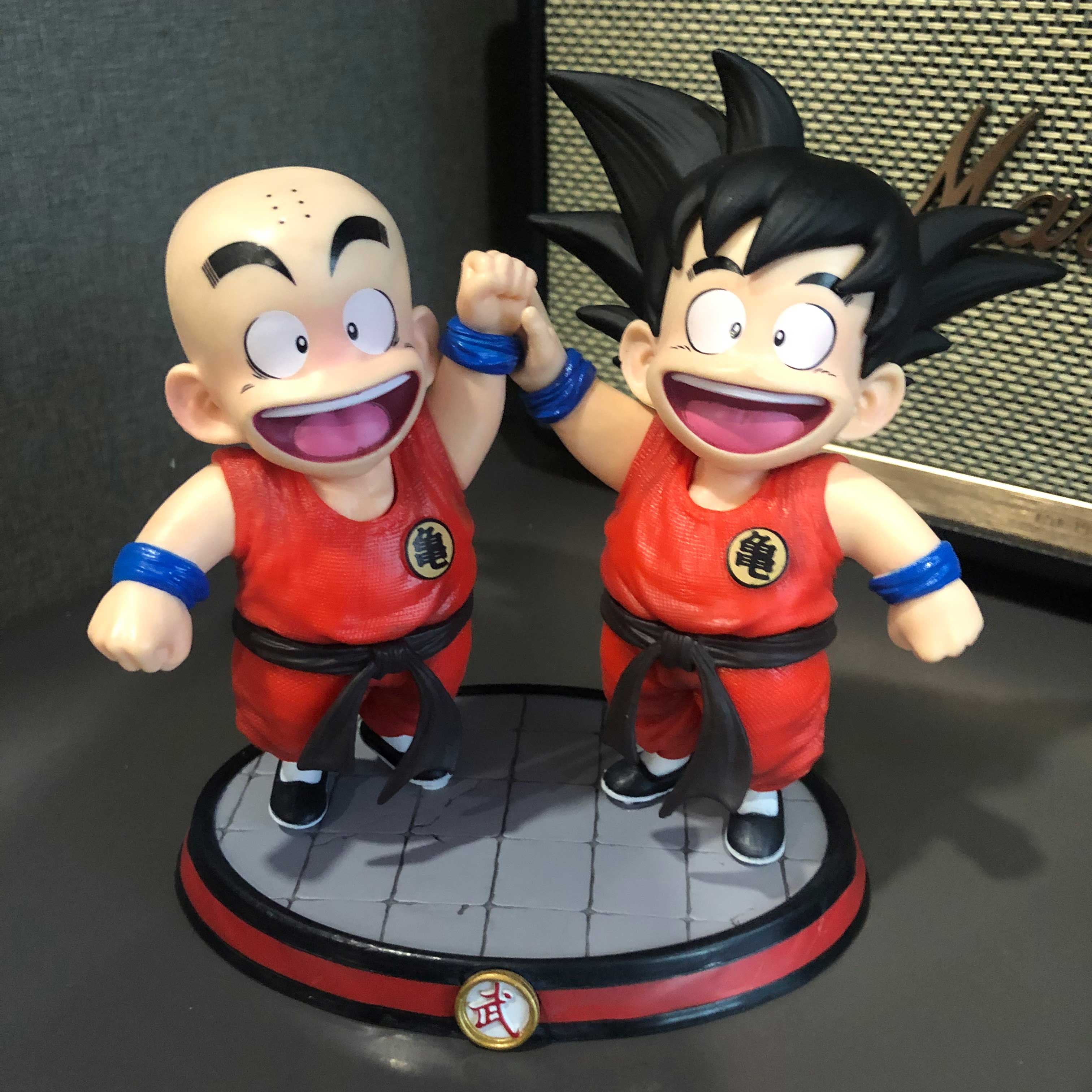 Mô hình Goku và Kirillin lúc nhỏ 14 cm - Dragon Ball