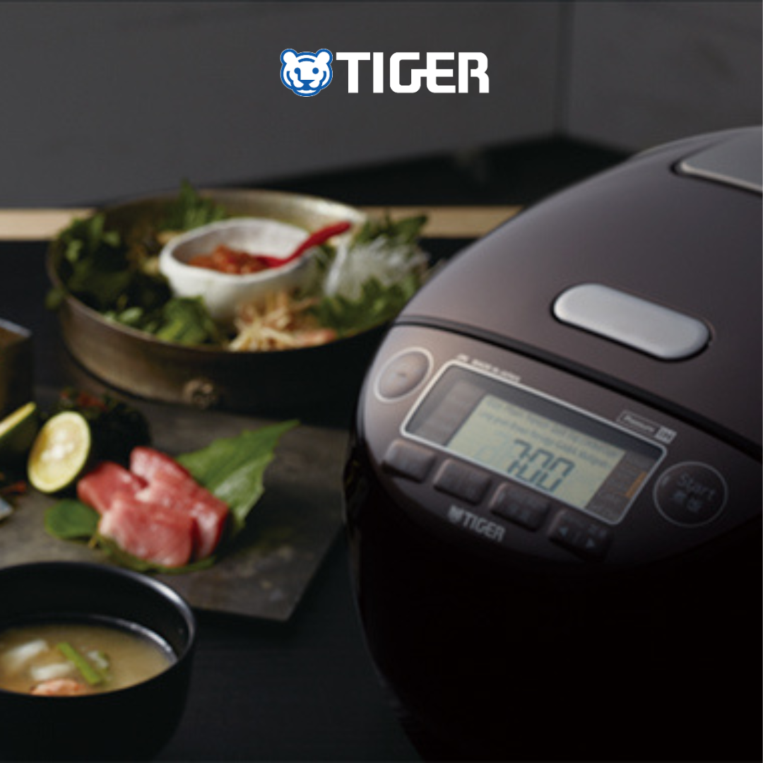 Nồi Cơm Điện Tử Cao Tần Tiger JPK-W18W 1.8 lít - Hàng chính hãng