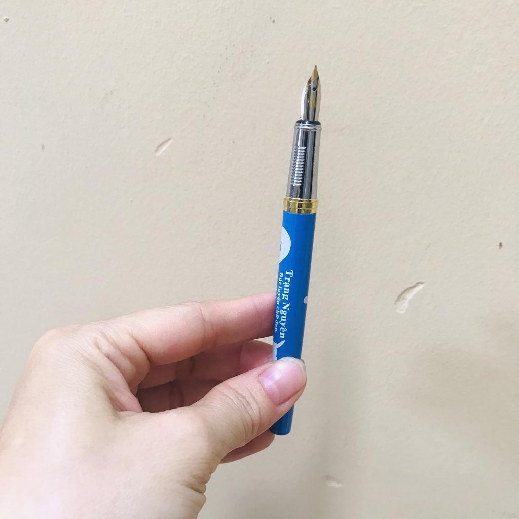 Bút máy bơm mực thiết kế đơn giản chất lượng cao tặng Ngòi (vpp trí tín)