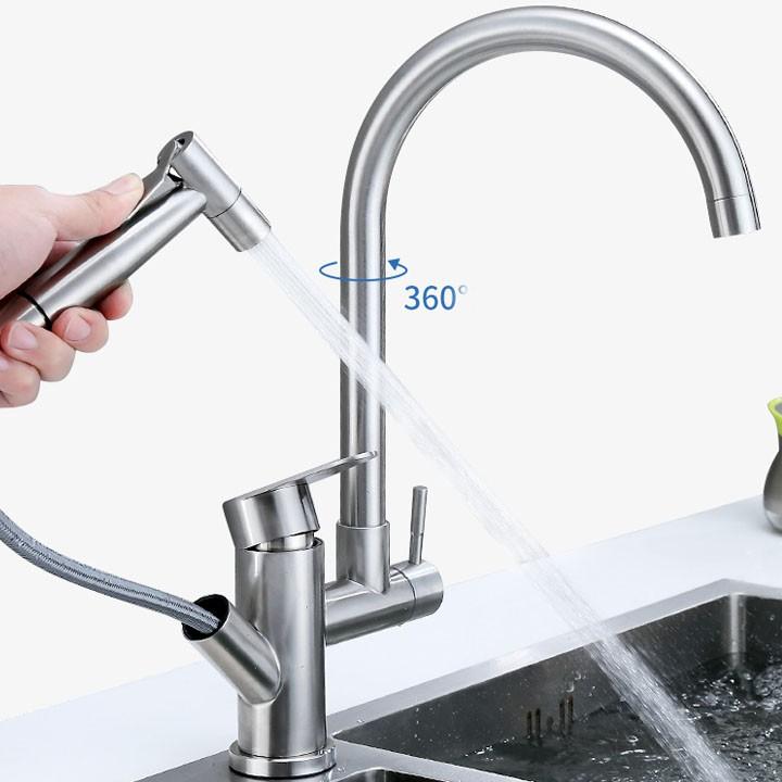 Bộ Vòi Nước Inox Đa Năng Cao Cấp