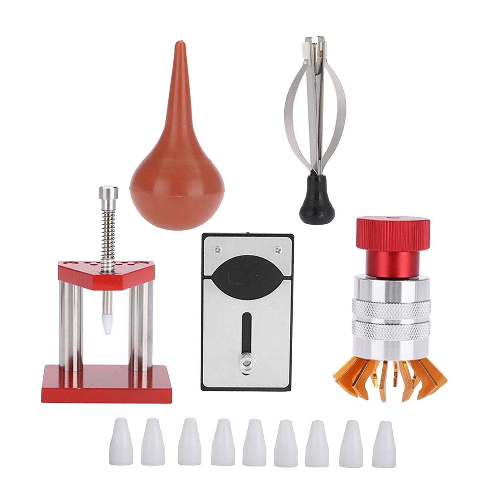 1Set Watch Repair Tools Kit Professional Needle Punching Machine Claw Opener