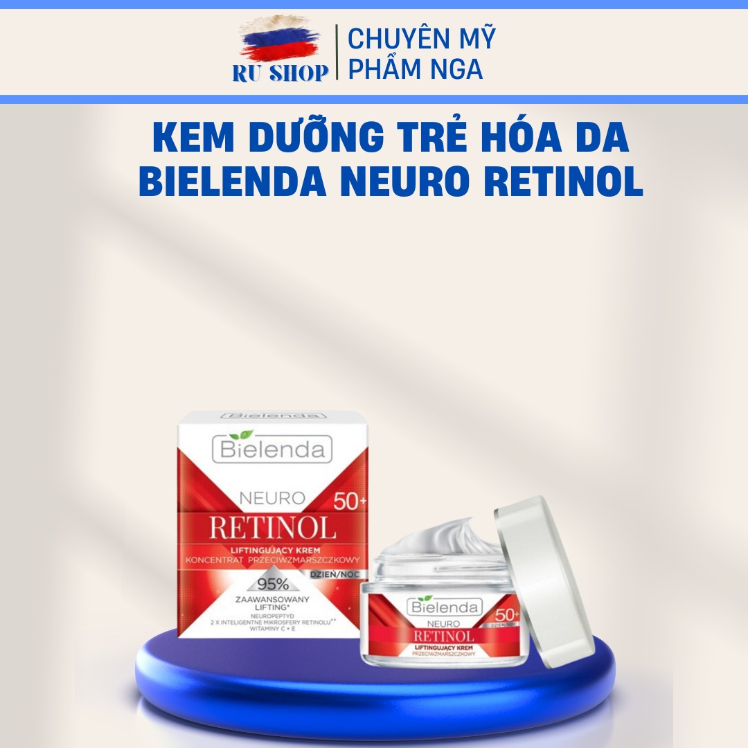 Kem dưỡng chống lão hóa Bielenda Neuro Retinol - Kem Bielenda Retinol