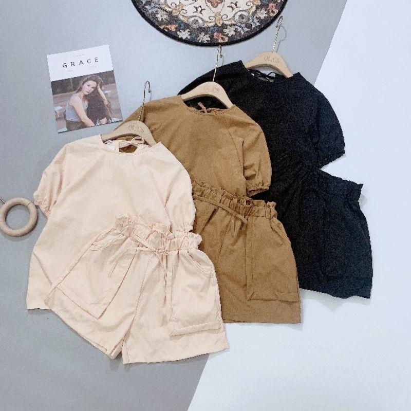 Set bộ đũi nữ 3 màu