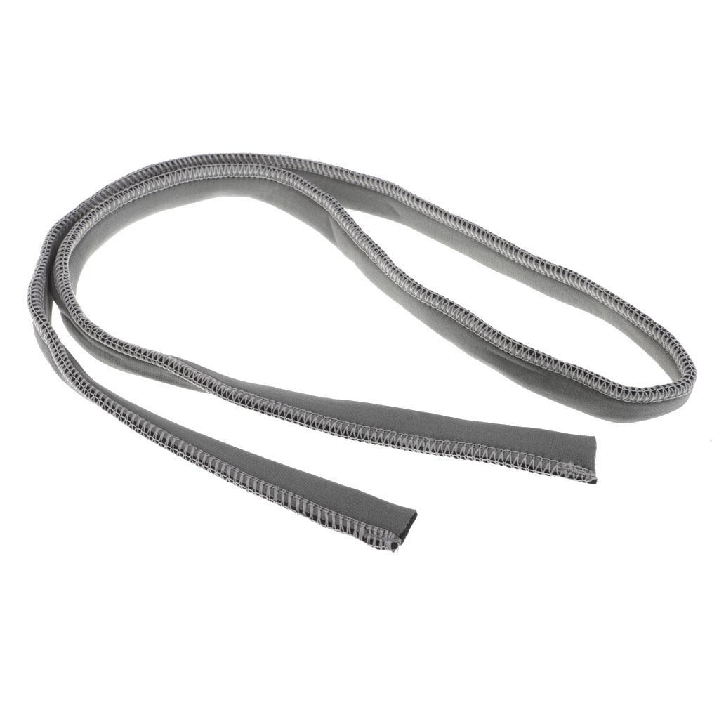 2x Hydration Pack Drink Tube Hose Cover/Sleeve for Water Bladder Easy to Use Grey Yellow