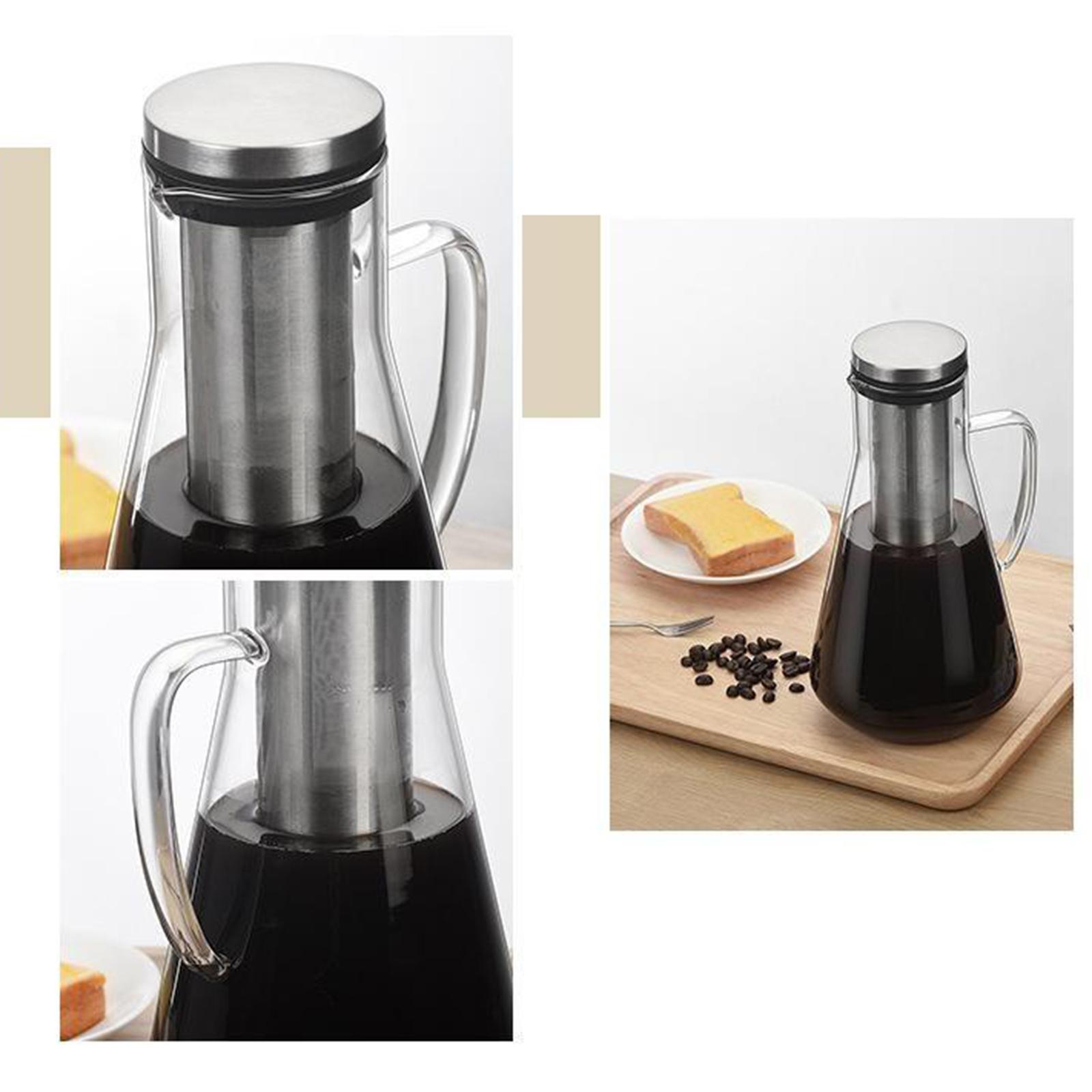 1.6L Cold Brew Coffee Maker and Tea Infuser Large Capacity