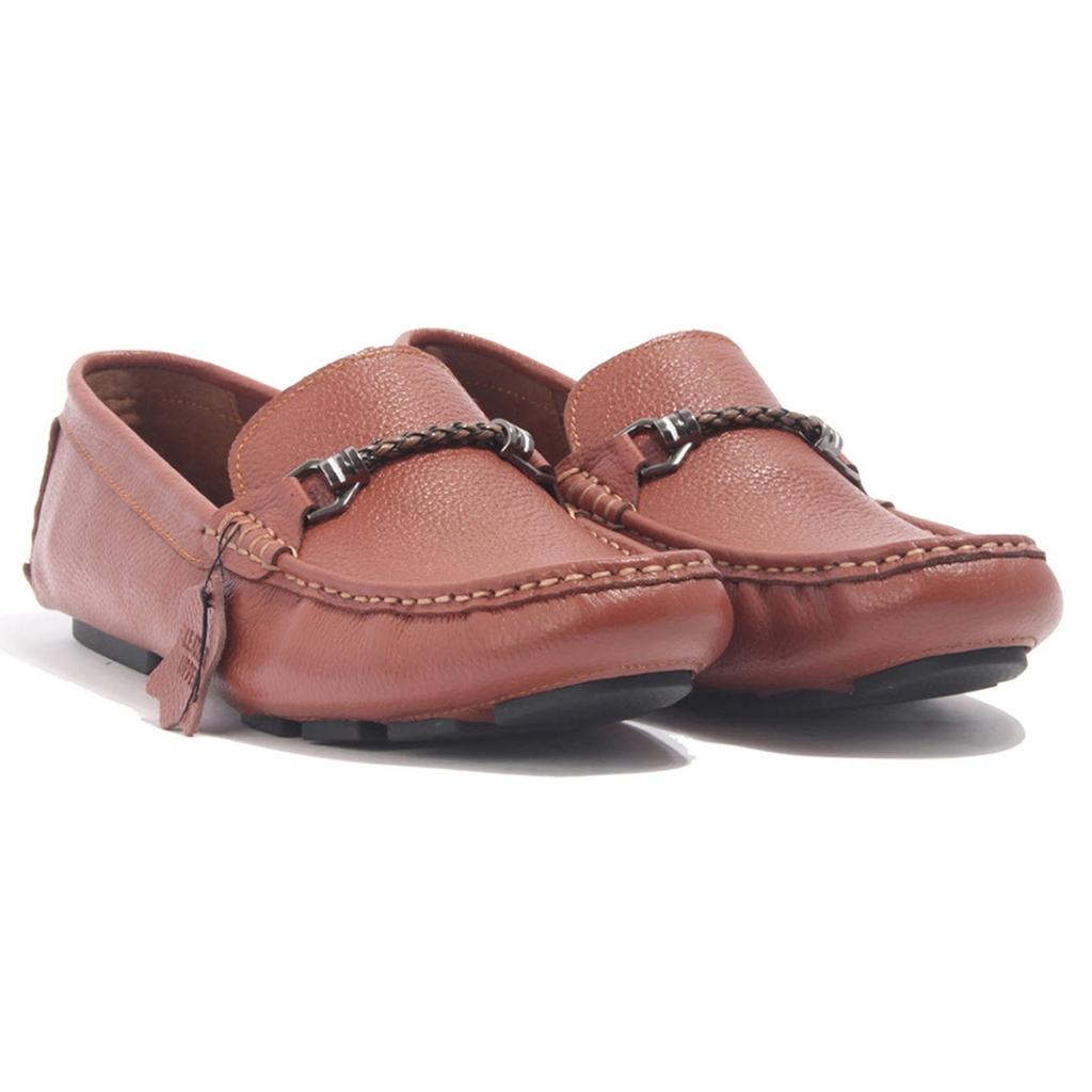 Giày Lười Nam Banuli Nappa Cow Leather Shoes - Moccasin Loafers C6ML2 (Da Bò Nappa Mềm Dẻo, Đế Siêu Nhẹ, Chống Trượt, Bảo Hành Trọn Đời)