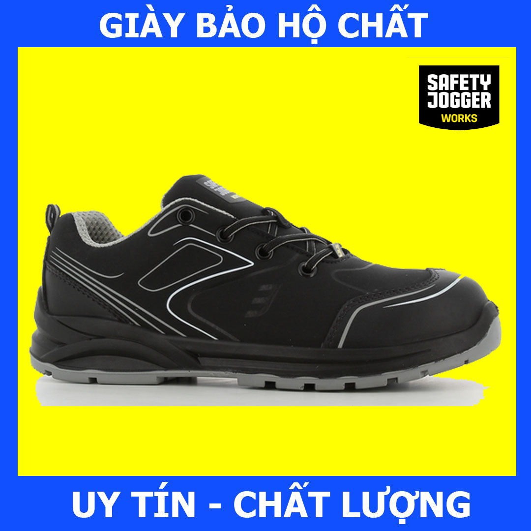 Giày Bảo Hộ Safety Jogger Cador S3 LOW Da Chất Lượng Cao, Chống Va Đập Mạnh, Chống Đâm Xuyên