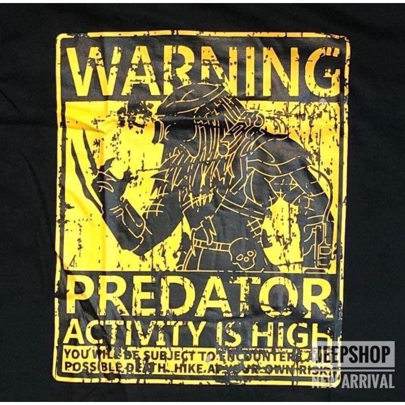 Áo thun The Predator_chiến thuật_dã ngoại - Đen